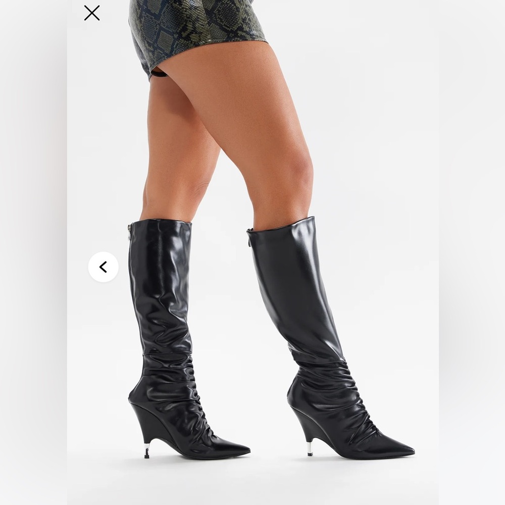 Elegant Black Knee-High Women's Boots nib NWT
